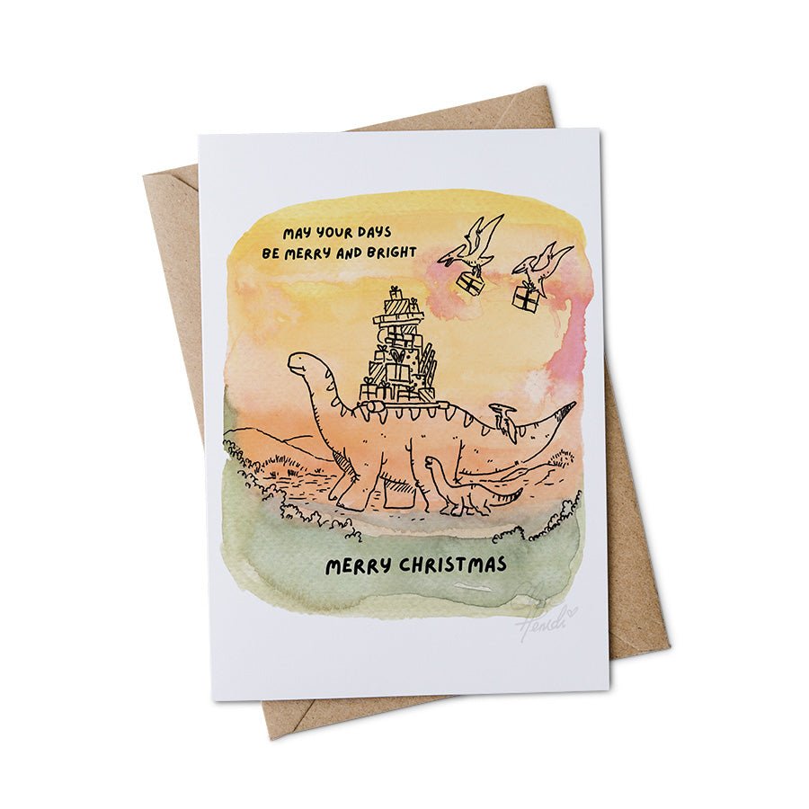 A Christian roar of joy from this cute dino card