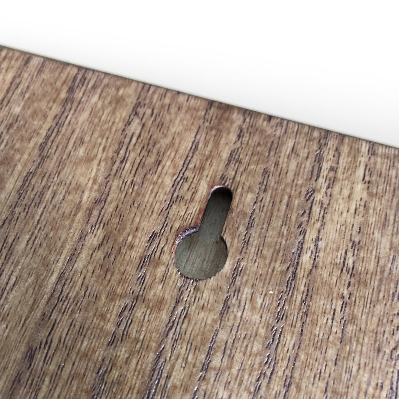 Backside Equipped with Hanging Hole for Easy Hook Attachment