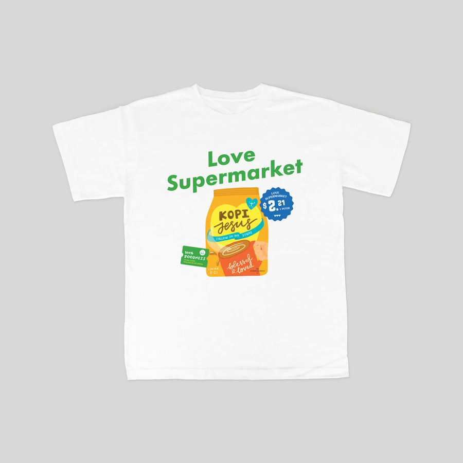 Holy Grocery Fashion with Kopi Jesus Coffee design