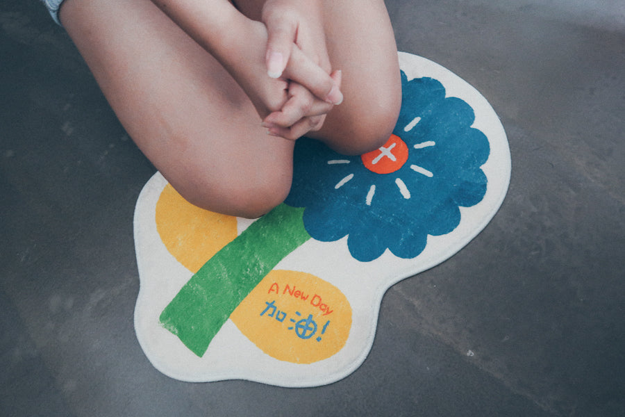 Cute Christian-inspired welcome mat for gifts