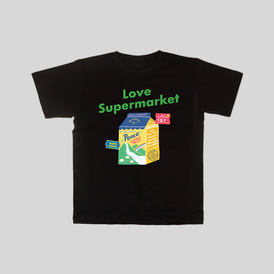 Christian design with cute and creative daily grocery motifs by thecommandmentco