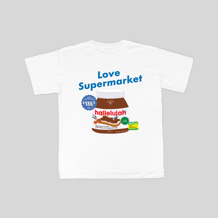 Faithful Market Style Wear with Hallelujah Chocolate Spread Design