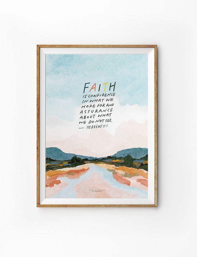 Faith is | Poster | The Commandment Co – The Commandment Co
