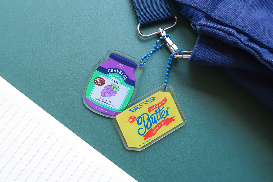 Butter than Life {Acrylic Keychain}