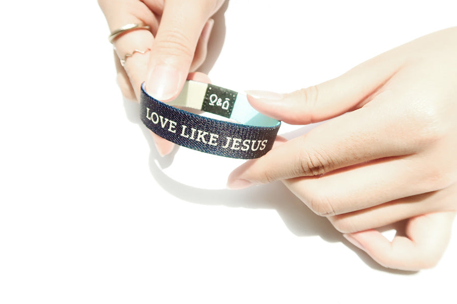 Love Like Jesus | Love Them Anyway {Wristband}
