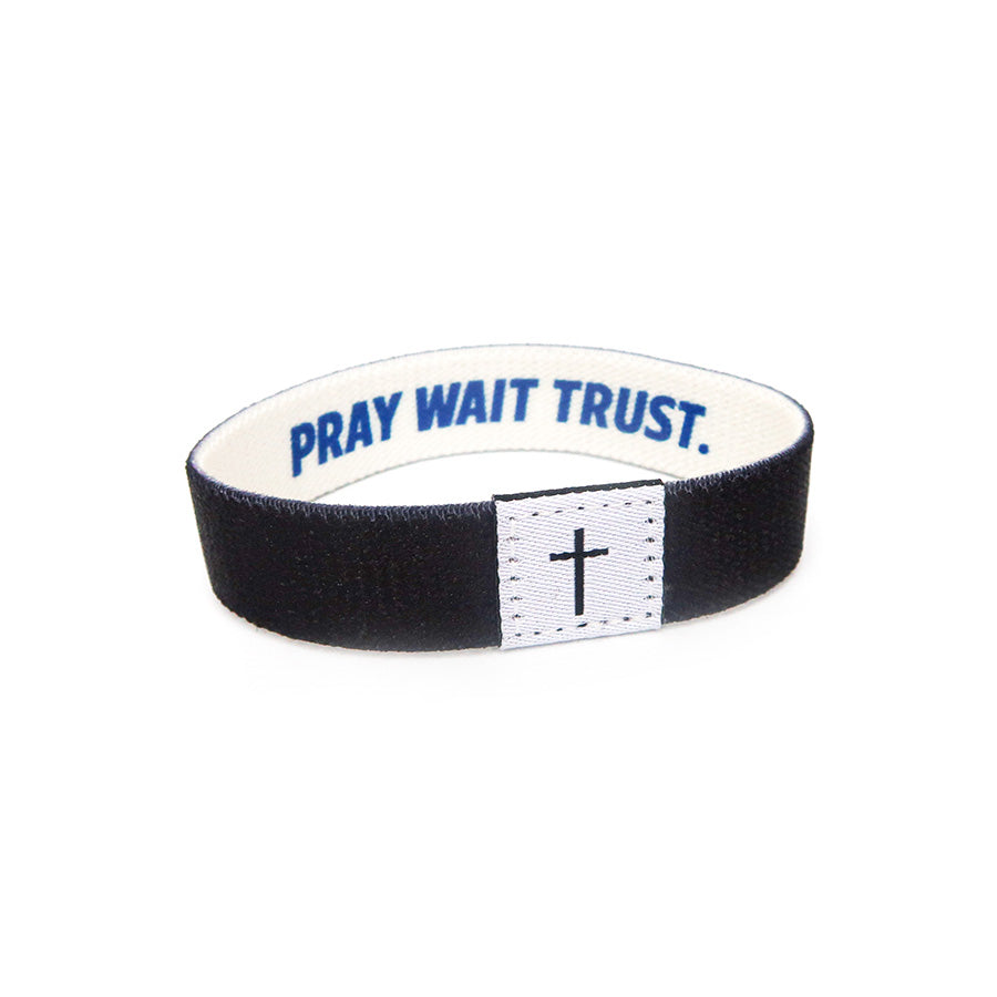 Hallelujah | Pray Wait Trust {Wristband}
