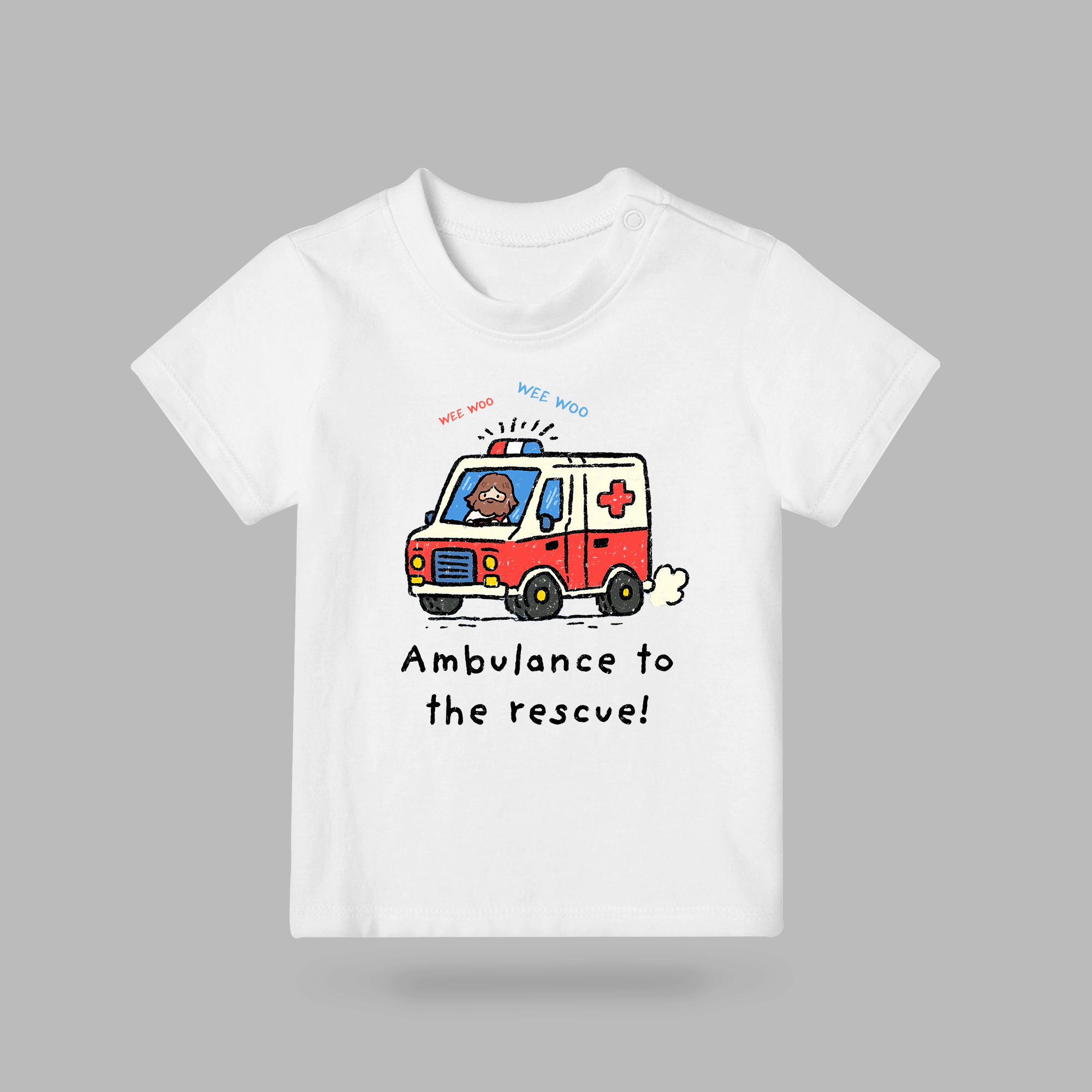 Ambulance to the Rescue Paramedic Jesus kids T-shirt product photo