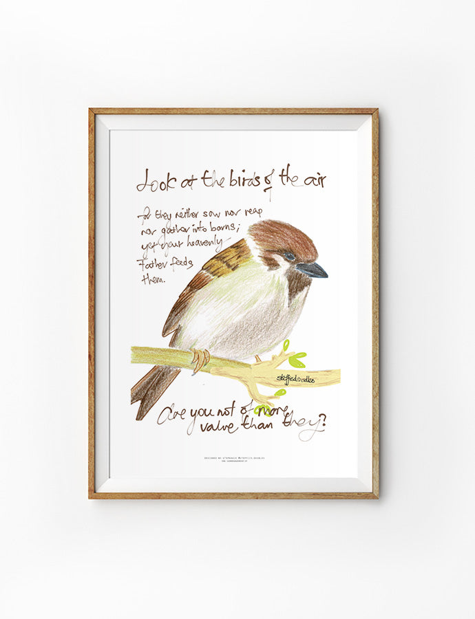 Big Sparrow {Poster}