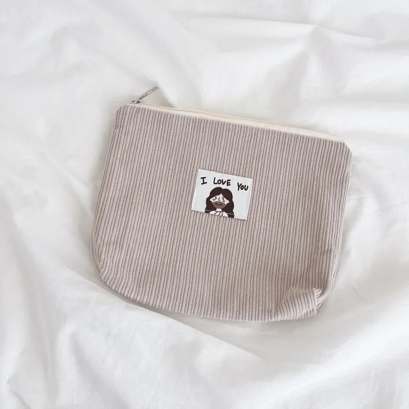 Christian pouch bag with Jesus illustration