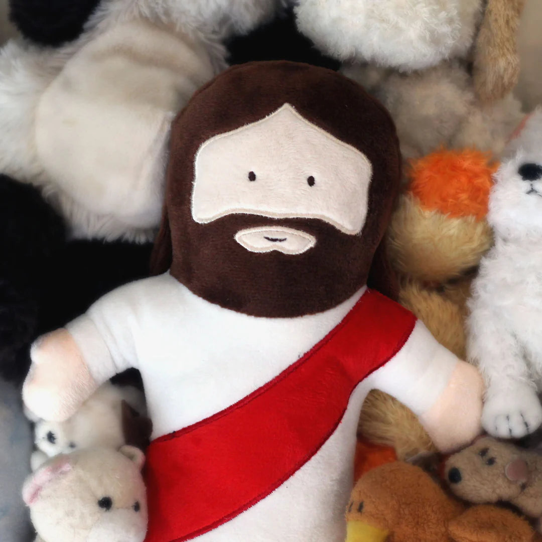 Cute and cuddly Jesus stuffed toy for Christian gifts and storytime