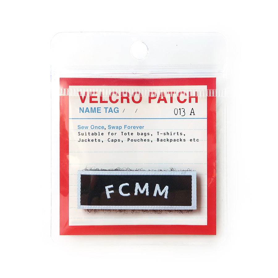 Faith Can Move Mountains (FCMM) Velcro patch with an inspirational Christian message, perfect for bags, jackets, and accessories.
