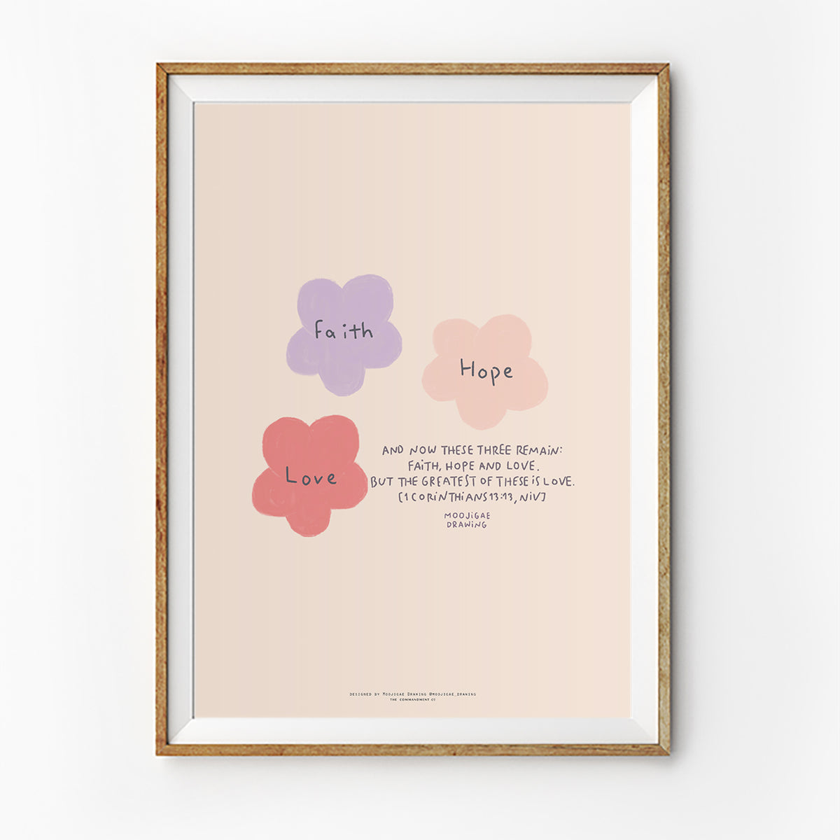 Faith, Hope and Love | Poster | The Commandment Co – The Commandment Co