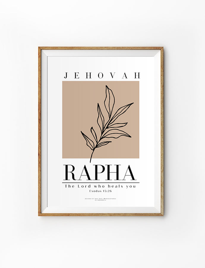 Jehovah Rapha {Poster}