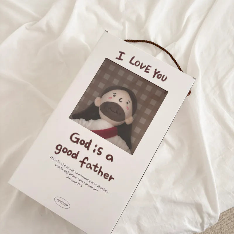 Huggable Jesus plush toy 30 cm with gift box