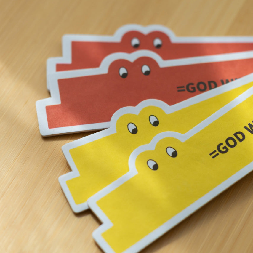 Christian-themed scent tags in various colors with 'Emmanuel' and 'God With Us'