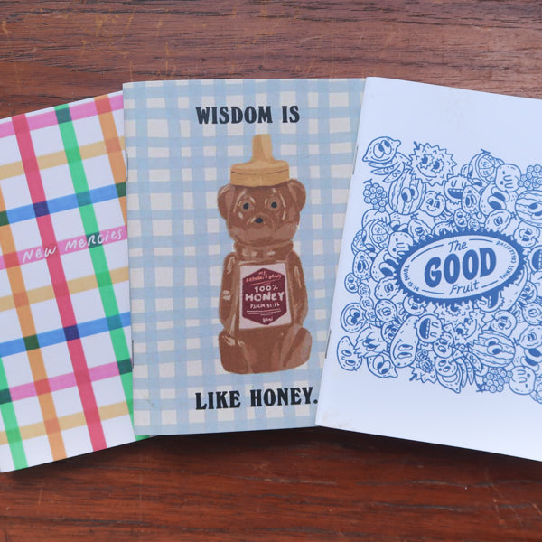 New Mercies A6 Christian notebook from the Thir.st collaboration, product view 2.