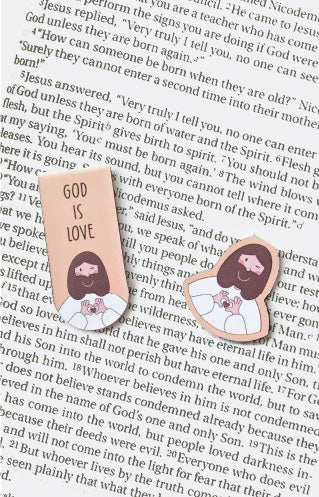 God Is Love {Magnetic Bookmark}