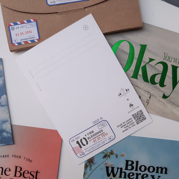 A set of 10 beautifully crafted greeting cards featuring Bible verses, offering messages of hope, love, and faith. Perfect for sharing encouragement and inspiration with others.