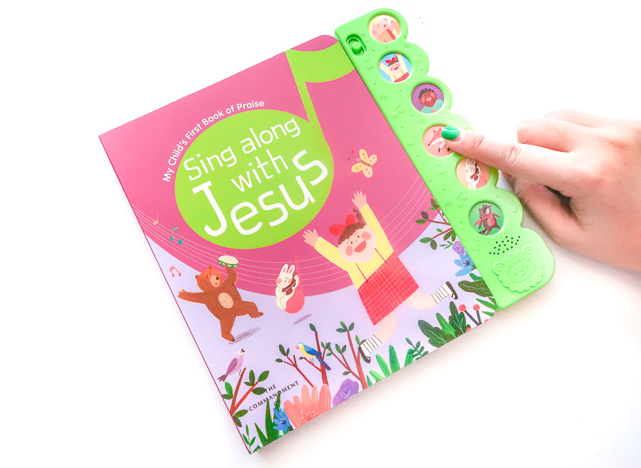 Sing Along with Jesus children's sound book product detail 5