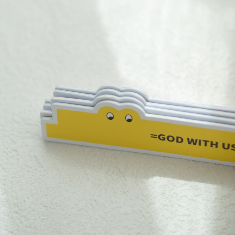 Religious car air fresheners with 'Emmanuel' and 'God With Us' themes