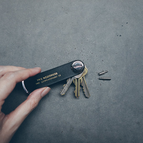 Leather Key Organizer - Keychain by The Messenger by TCCO, The Commandment Co , Singapore Christian gifts shop