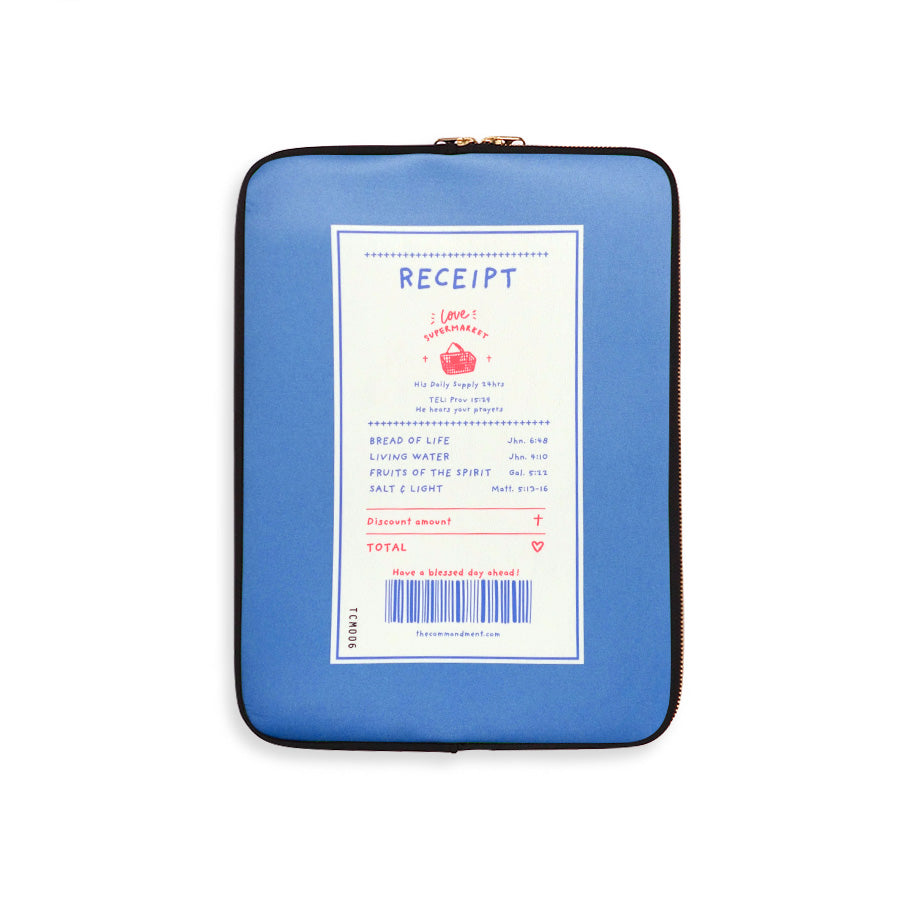 Hope Honey | Laptop Sleeve {LOVE SUPERMARKET} - Laptop Sleeve by The Commandment Co, The Commandment Co , Singapore Christian gifts shop