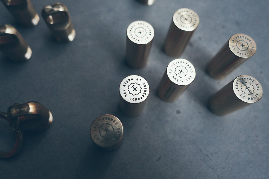 Mini Capsule Brass Keychain - Keychain by The Commandment, The Commandment Co , Singapore Christian gifts shop