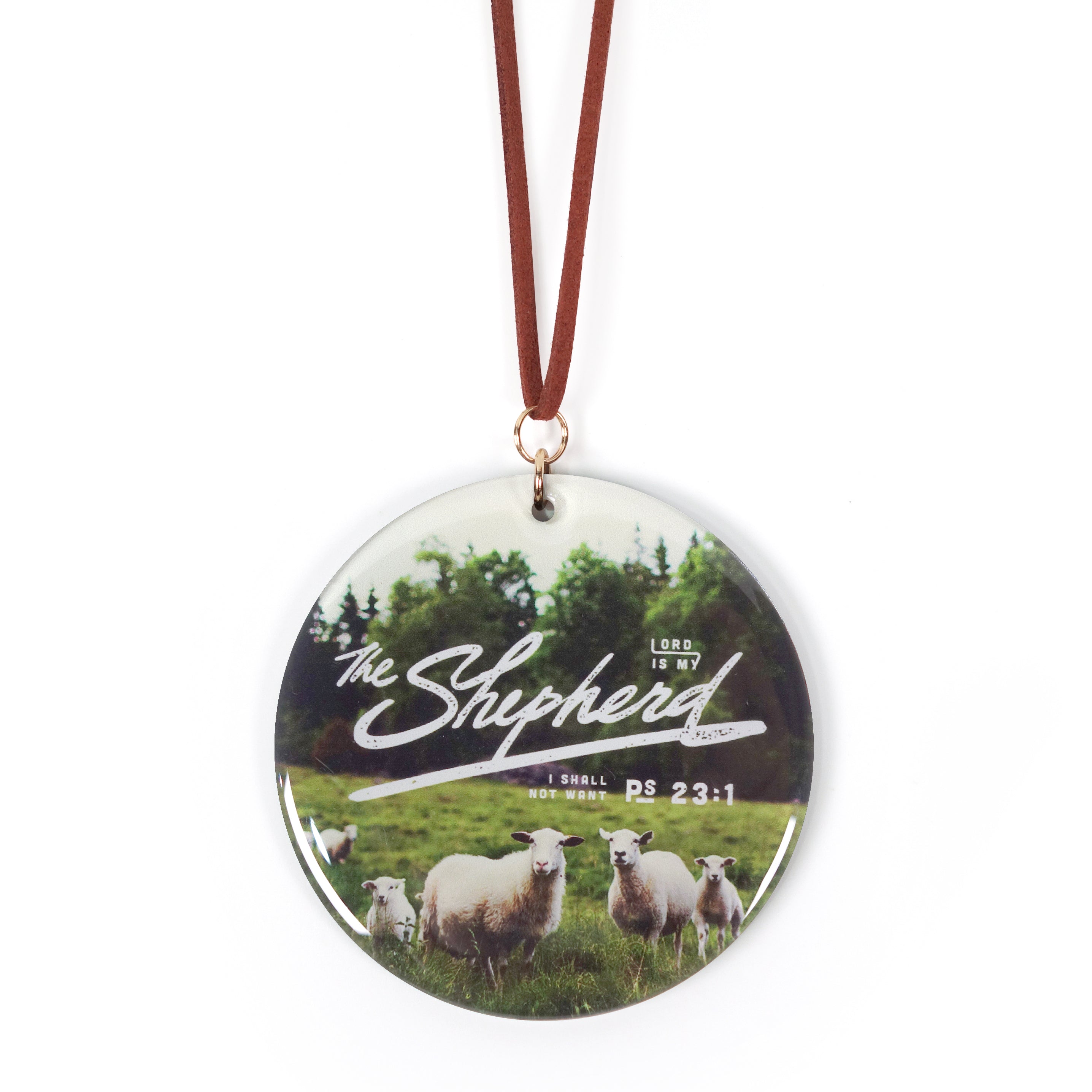 The Lord Is My Shepherd {Keychain & Car Charm} - Keychain by The Commandment, The Commandment Co , Singapore Christian gifts shop