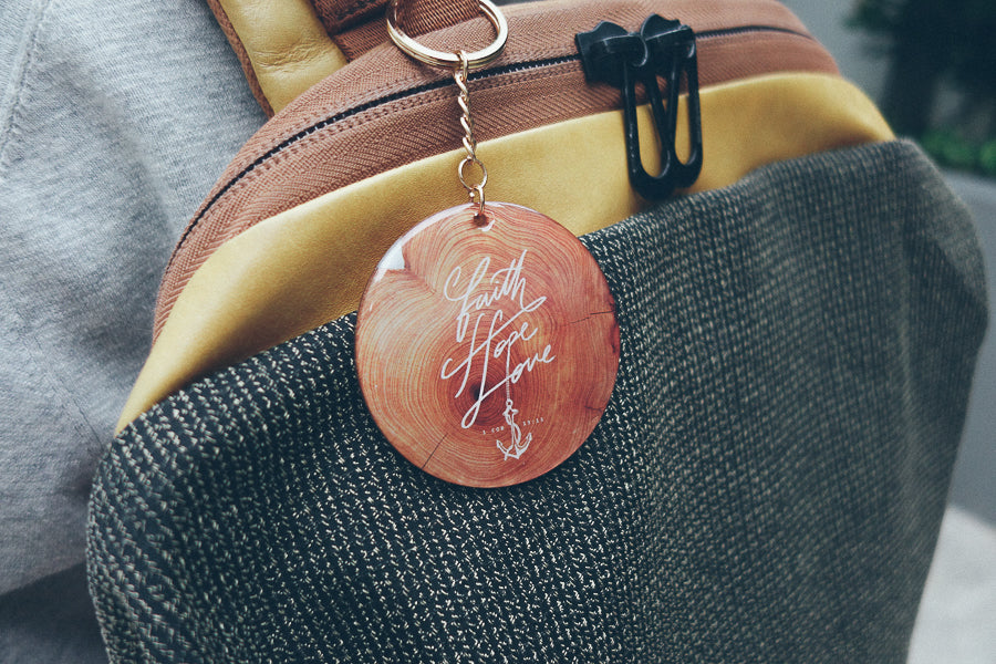 Be Still My Daughter {Keychain & Car Charm} - Keychain by The Commandment, The Commandment Co