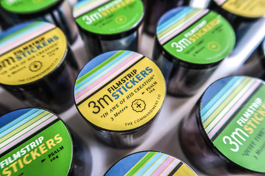 Filmstrip Stickers {Sticker} - Stickers by The Commandment Co, The Commandment Co , Singapore Christian gifts shop