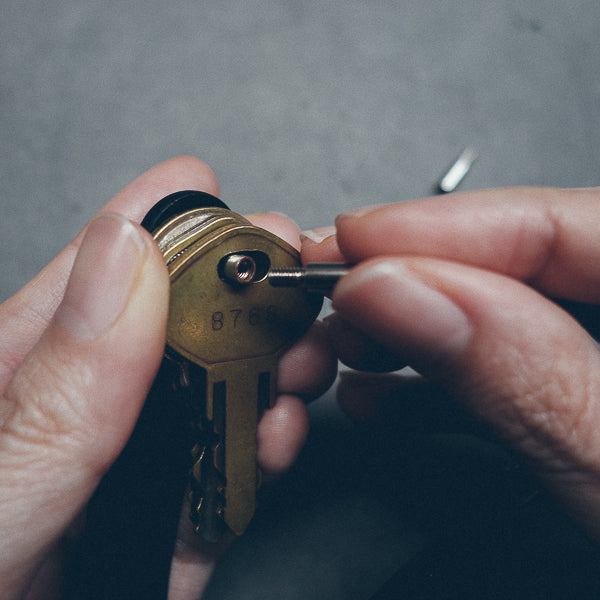 Leather Key Organizer - Keychain by The Messenger by TCCO, The Commandment Co , Singapore Christian gifts shop
