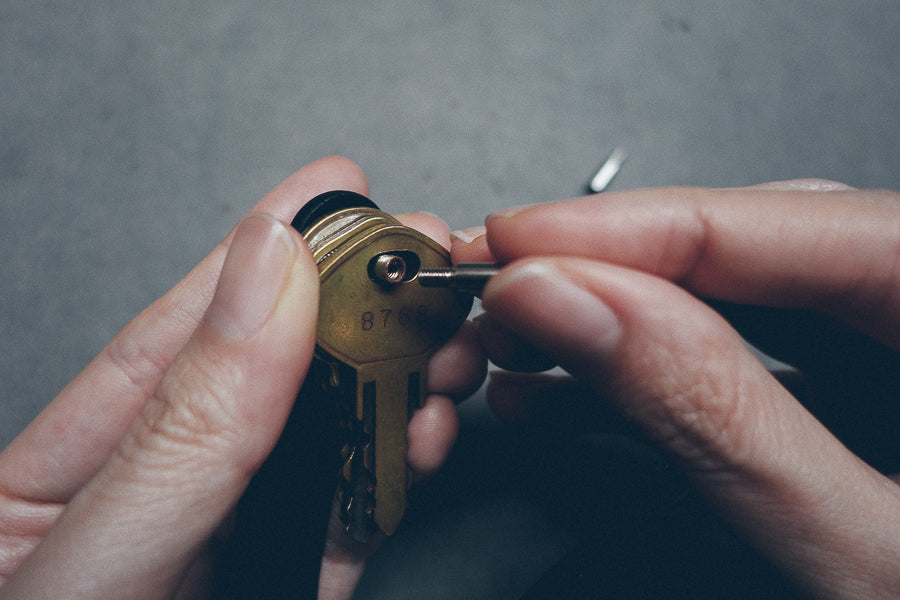 Leather Key Organizer - Keychain by The Messenger by TCCO, The Commandment Co , Singapore Christian gifts shop