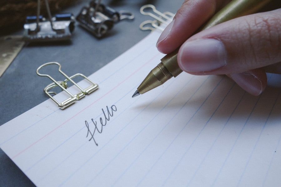 You make all things work together for my good {Brass Pen} - Brass Pen by The Commandment, The Commandment Co , Singapore Christian gifts shop