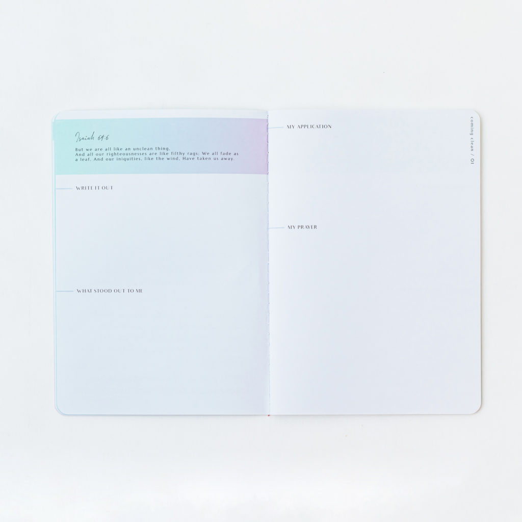 Clean Scripture | TBA | Journal - Journal by The Brave Assembly, The Commandment Co , Singapore Christian gifts shop