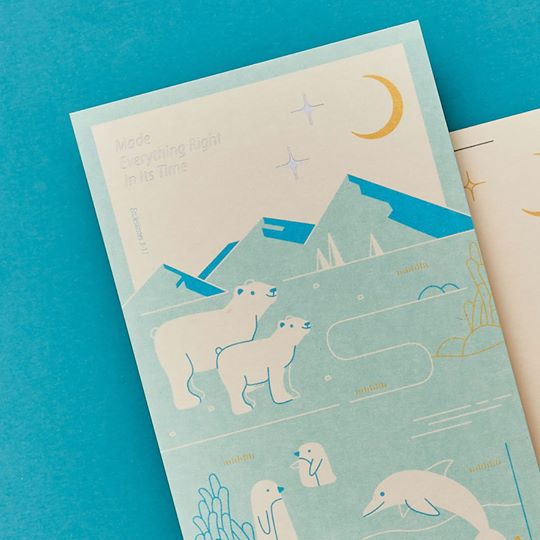 Made Everything Right In Its Time 萬物美好 (Blue) {Card} - Cards by Sunngift (森日禮), The Commandment Co , Singapore Christian gifts shop