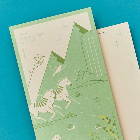 Made Everything Right In Its Time 萬物美好 (Green) {Card} - Cards by Sunngift (森日禮), The Commandment Co , Singapore Christian gifts shop