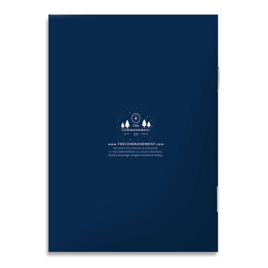 Joyful Patient Faithful {A6 Notebook} - Notebooks by The Commandment Co, The Commandment Co , Singapore Christian gifts shop