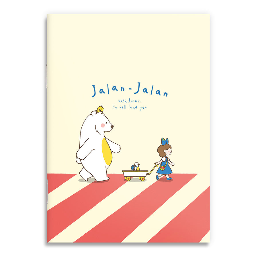 Jalan-Jalan With Jesus {A6 Notebook} - Notebooks by The Commandment Co, The Commandment Co , Singapore Christian gifts shop