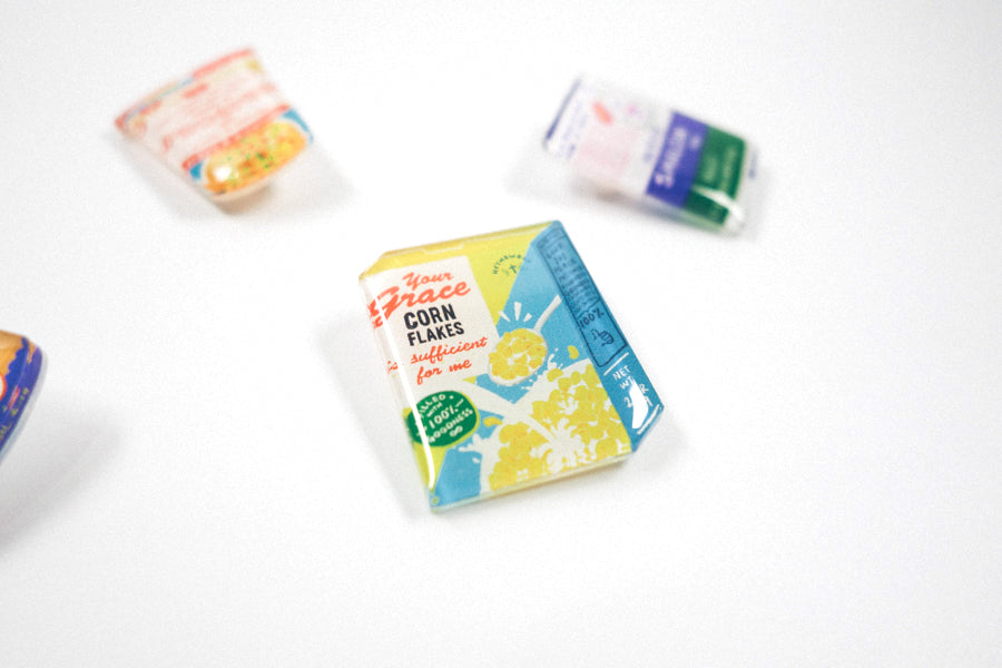 Grace Cereals {LOVE SUPERMARKET Pin} - Accessories by Hey New Day, The Commandment Co , Singapore Christian gifts shop