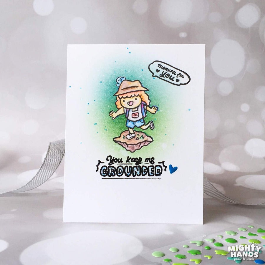 Adventure with God {Stamp} - Stamps by Mighty Hands, The Commandment Co