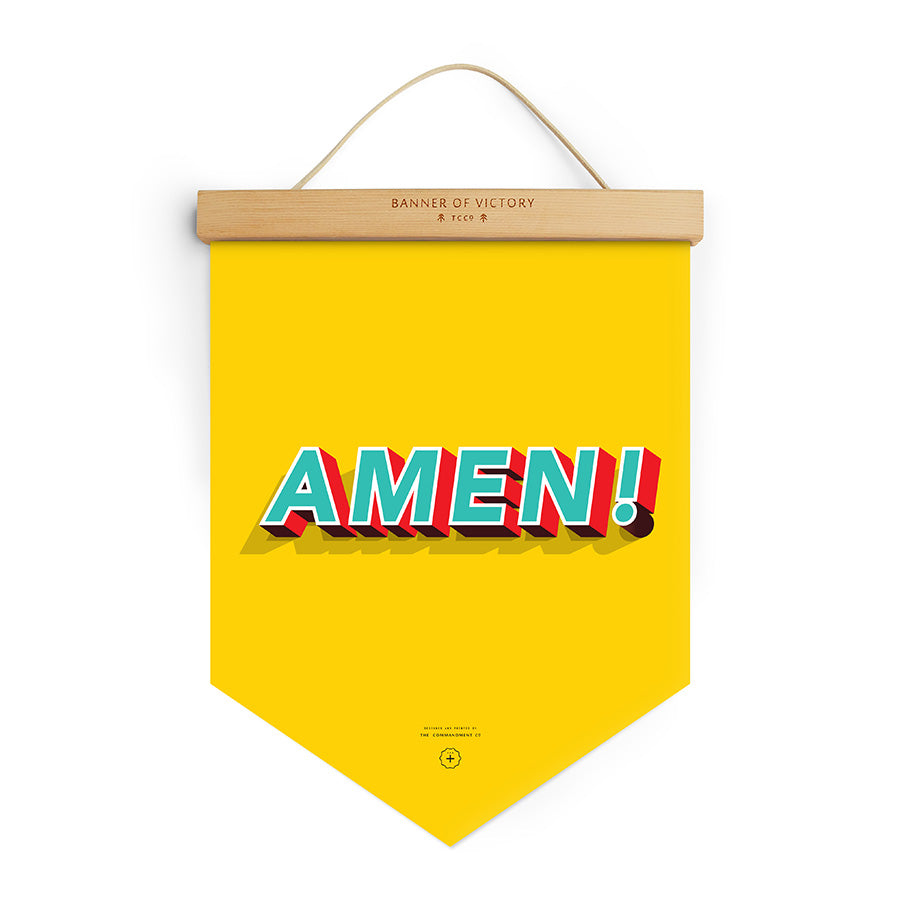 Amen v2 {Banner of Victory} - by The Commandment Co, The Commandment Co , Singapore Christian gifts shop