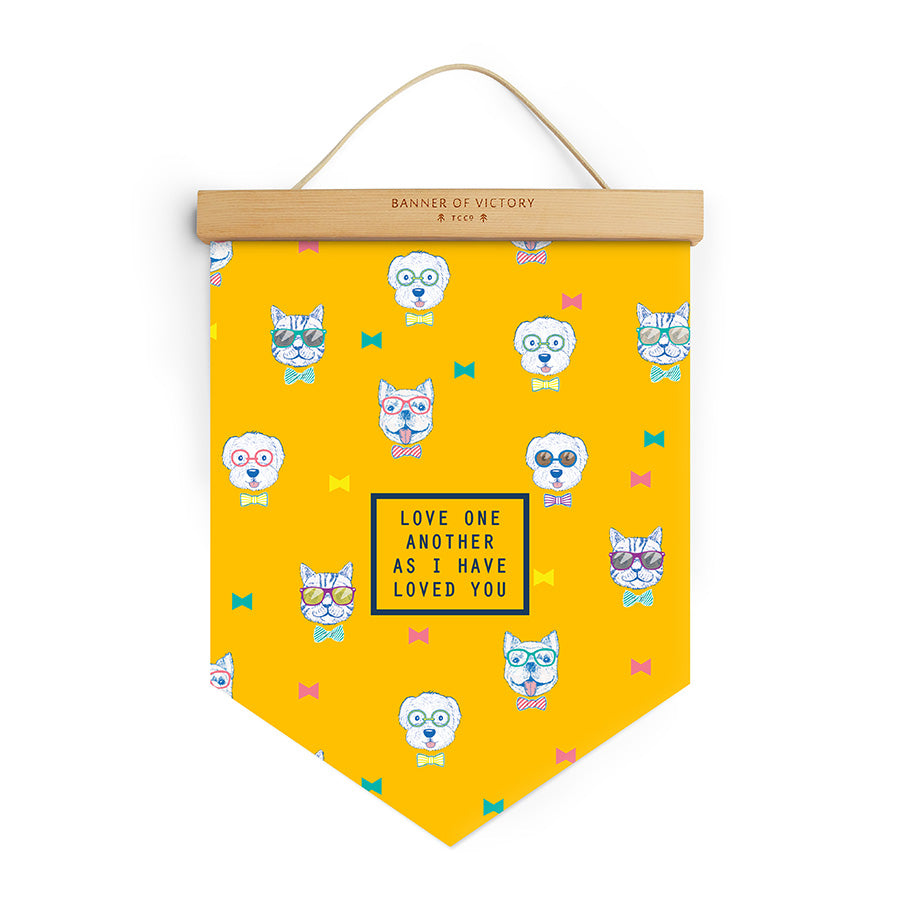 Love One Another {Banner of Victory} - Banners by The Commandment Co, The Commandment Co , Singapore Christian gifts shop