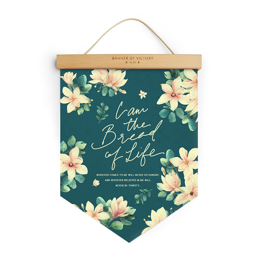 I am the Bread of Life {Banner of Victory} - Banners by The Commandment Co, The Commandment Co , Singapore Christian gifts shop