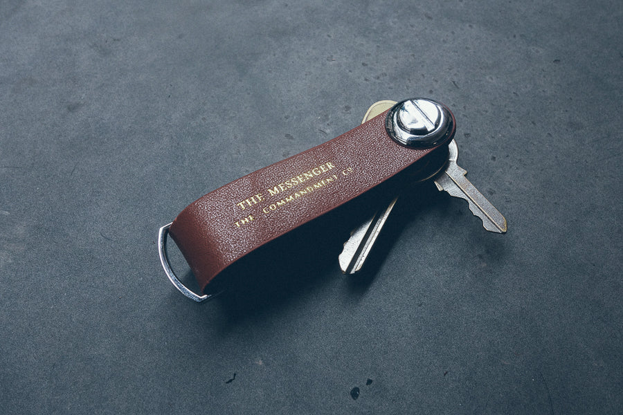 Leather Key Organizer - Keychain by The Messenger by TCCO, The Commandment Co , Singapore Christian gifts shop