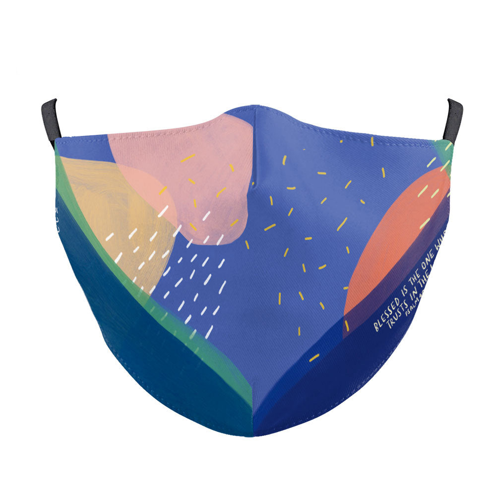 Blessed is the one who Trusts {Face Mask} - Face Mask by The Commandment Co, The Commandment Co