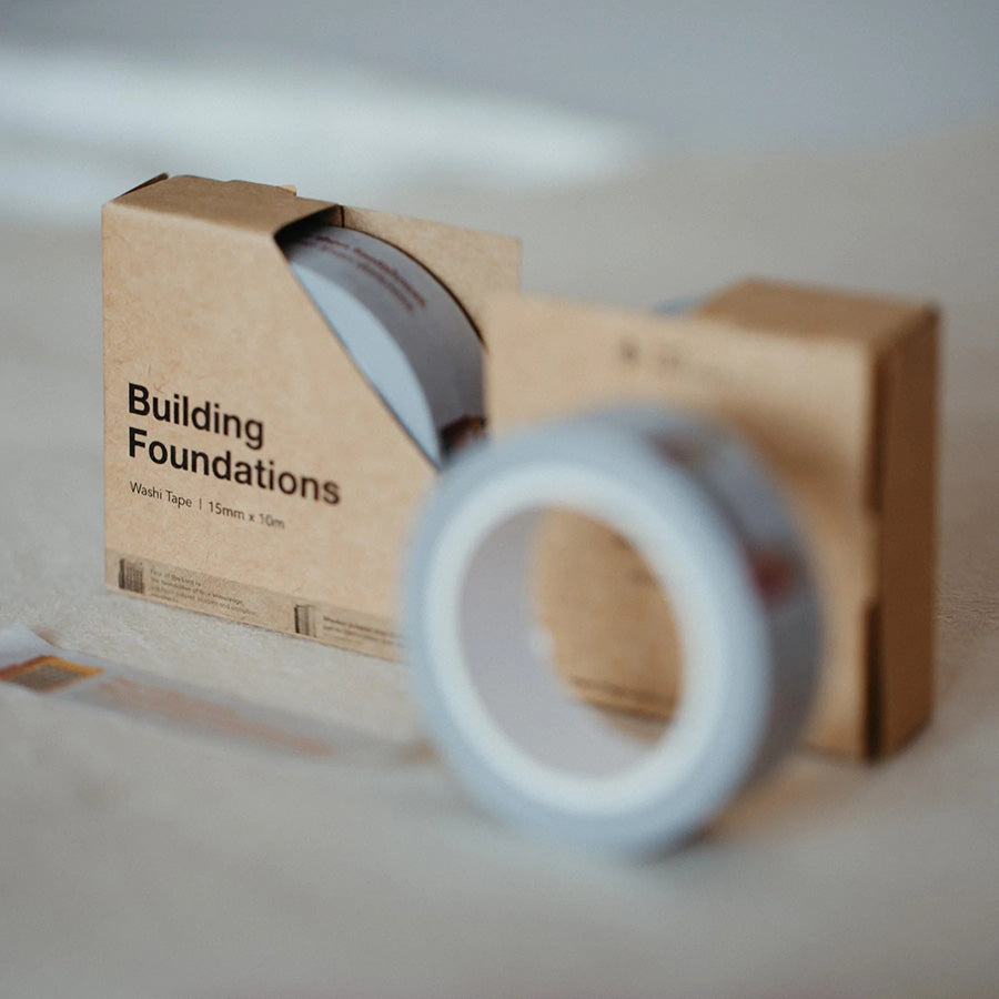 Building Foundations | Washi Tape - Stickers by The Project J, The Commandment Co , Singapore Christian gifts shop