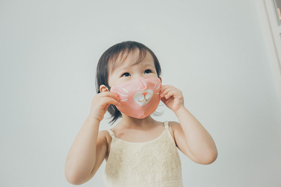 Little Bunny | Angels Protect {Kids Face Mask} - Face Mask by The Commandment Co, The Commandment Co , Singapore Christian gifts shop