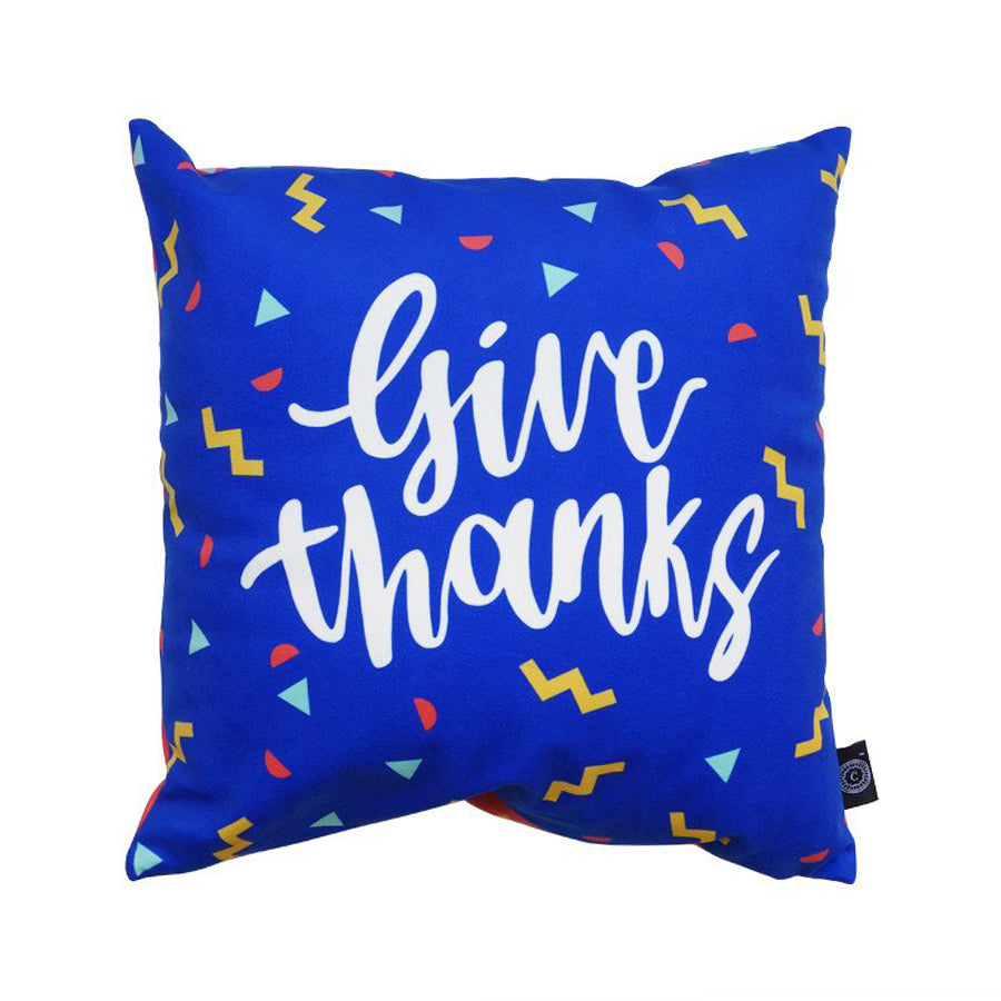 Give Thanks with a Grateful Heart {Cushion Cover} - Cushion Covers by The Commandment, The Commandment Co , Singapore Christian gifts shop