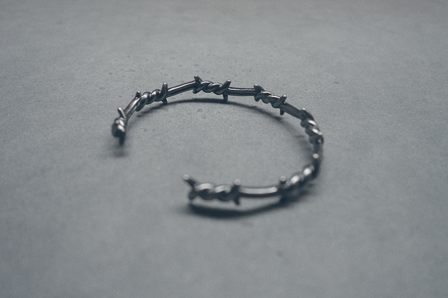 Gunmetal Crown of Thorns Wristband - Accessories by The Commandment Co, The Commandment Co , Singapore Christian gifts shop