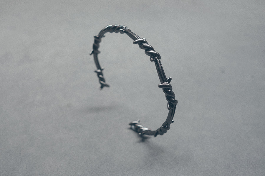 Gunmetal Crown of Thorns Wristband - Accessories by The Commandment Co, The Commandment Co , Singapore Christian gifts shop